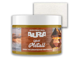 Декоративная эмаль жемчуг 0,25кг акрил. AURA Effekt Metall