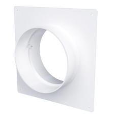 Соединитель круглых каналов с накладной пластиной D100 10SKNP