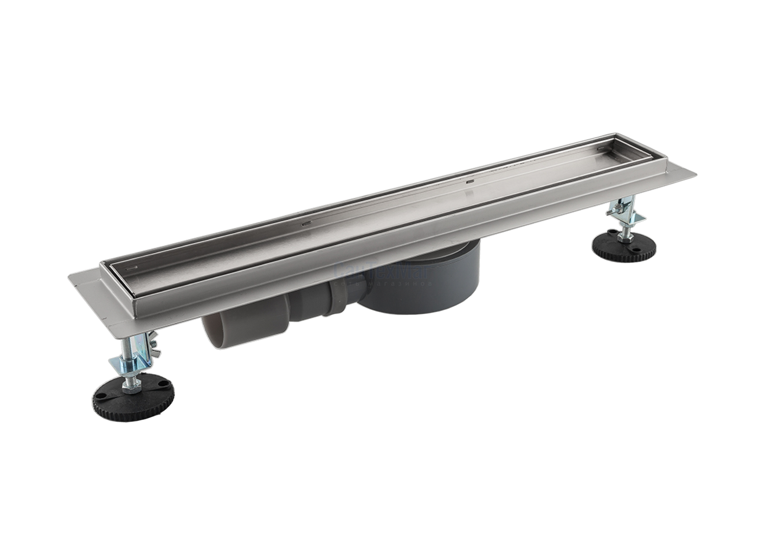 Трап 50 из нержавеющей стали 70*700 G87007-1 Сатин