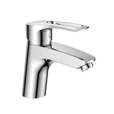 Смеситель д/раковины рычажный T40-11 монолитный, хром