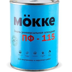 Эмаль голубая 2,7 кг ПФ-115 МОККЕ (1/6)