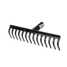 Грабли 12-ти зубые, прямые D25, без черенка, Росток, 364*60мм