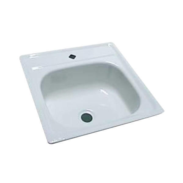 Мойка стальная эмаль 500х500х160