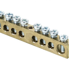 Шины нулевые на дин-рейку (ШНД)