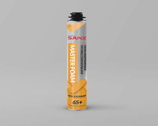 Пена проф. SANZ MASTER FOAM (-10°C/+35°C) 850мл всесезон