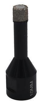 Коронка алмазная  10 мм с воском Super Hard, Hilberg 