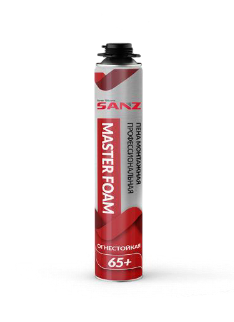Пена огнеуп. SANZ MASTER FOAM B1 FIRE,850мл ,65л от -10°С до +35°С Пена огнеуп. SANZ MASTER FOAM B1 FIRE,850мл ,65л от -10°С до +35°С
