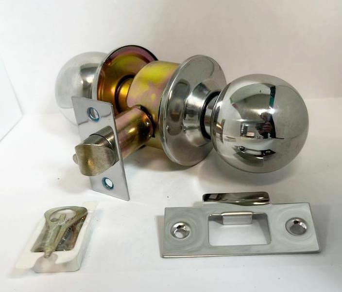 Защелка MZ-SC-03 (хром) без запирания