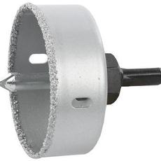 Коронка-чашка 67мм с карбид-вольфрамовой крошкой, в сборе, высота 25мм, ЗУБР 