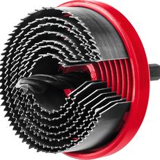 Коронка по дереву кольцевая, набор  26-32-38-45-50-56-64мм