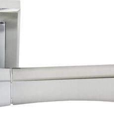 Ручка дверная Rucetti RAP 12-S SN/CP белый никель