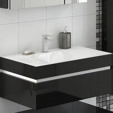 Тумбы  подвесные с раковинами