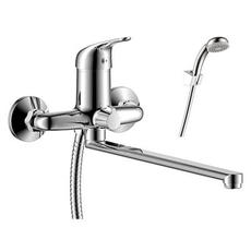 Смеситель д/ванны рычажный Y40-32 с плоским изливом 350 мм хром