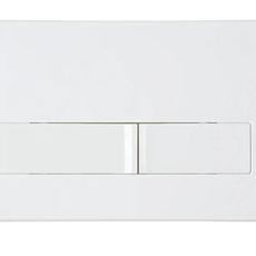 Кнопка для систем инсталляции, BERGES L4 белая матовая 