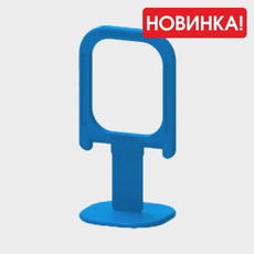 Система выравнивания плитки с зажимом Квадрат, DECOR, 0,7мм (50 штук в пакете)