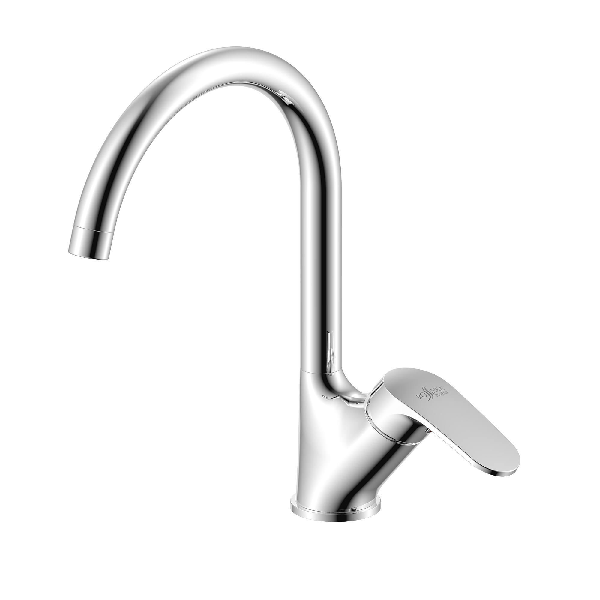 Смеситель д/кухни рычажный RS45-23 поворотный излив