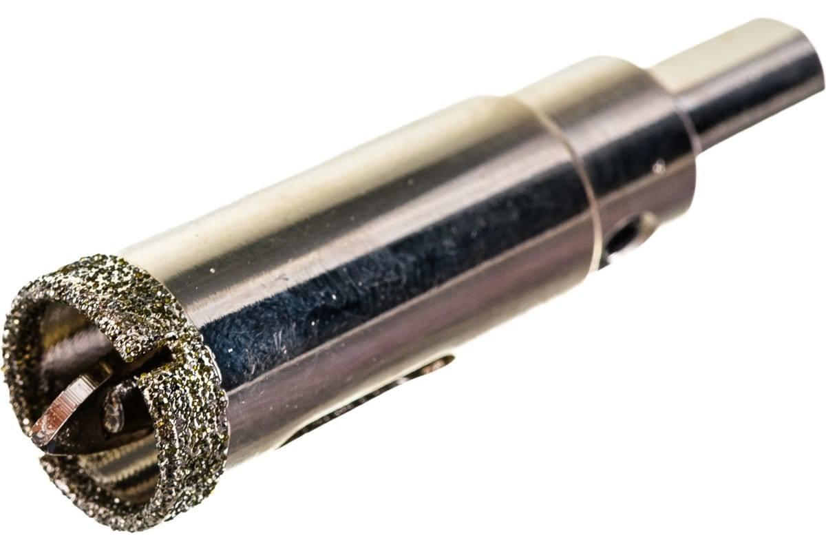 Коронка алмазная  18 мм с центр.сверлом по керамике и кафелю, TRIO-DIAMOND