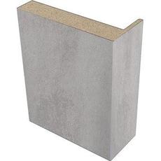 Наличник угловой телескоп 8*70*2150 бетон темный