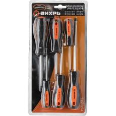 Набор отверток 6 предметов (PH,PZ,SL) НО 6 Вихрь