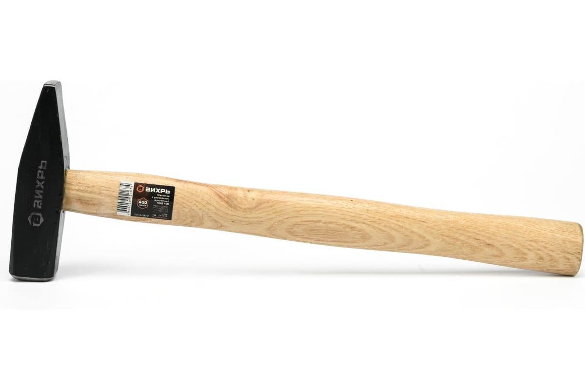 Молоток с деревянной ручкой, Вихрь, Китай, 600гр