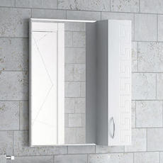 Зеркало-шкаф 50см Олимп, правый 500*700*160 Corozo