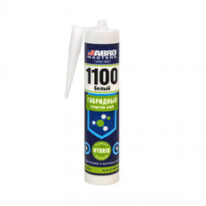 Герметик -клей гибридный белый ABRO MASTERS 280мл 
