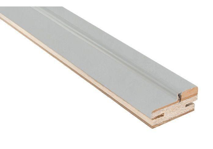 Коробка дверная телескоп с уплотн 42*74*2050 эмалит Серебристый