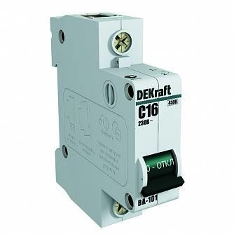 Автомат 1п 25А (С) DEKraft Автомат 1п 25А (С) DEKraft