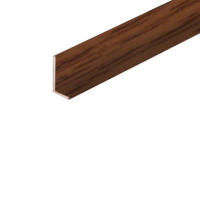 Угол арочный Орех 20х12мм 2,7м   1/25