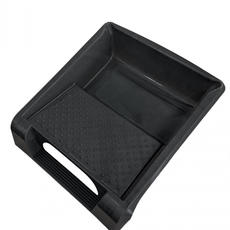 Ванночка малярная черная с педалью для фиксации, МастерКолор, 395*346мм