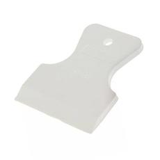 шпатель резиновый  40 мм бел. DECOR 1/5