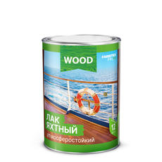 Лак яхтный алкидно-уретан. матовый 0,8л  ФАРБИТЕКС ПРОФИ WOOD (1/14)