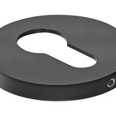 Накладка на евроцилиндр Rucetti RAP KH SLIM R BL черный