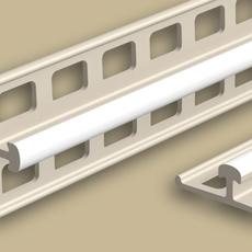 Профиль  маячковый 10мм 3м ПВХ