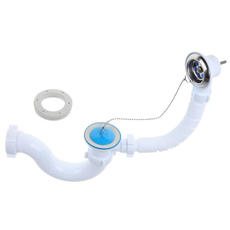 Сифон Ани д/ванн с выпус. и перелив. (E150)  1 1/2