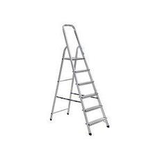 Стремянка алюминиевая, 6ступ, раб высота 124см нагр. до 150кг