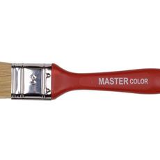 Кисть флейцевая (мастер) для красок на водной основе, смешанная щетина, МастерКолор, 30мм