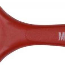 Кисть флейцевая (мастер) для красок на водной основе, смешанная щетина, МастерКолор, 40мм