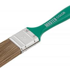Кисть флейцевая (мастер) для пропиток, антисептиков, смешанная щетина, МастерКолор, 30мм
