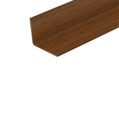 Уголок ПВХ 25х25мм 2,7м Орех