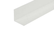Уголок ПВХ 50х50мм 2,7м белый  1/25
