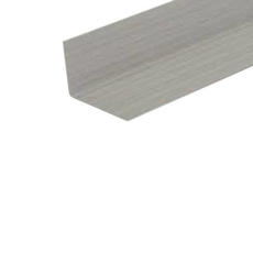 Уголок ПВХ 15х15мм 2,7м Ясень серый