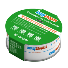 Лента односторонняя клеящая КНАУФ Защита 60мм*25м. 500мкр. 1/8