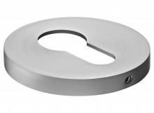 Накладка на евроцилиндр MH-KH-R6 MSC на кр розетке 6мм сат хром