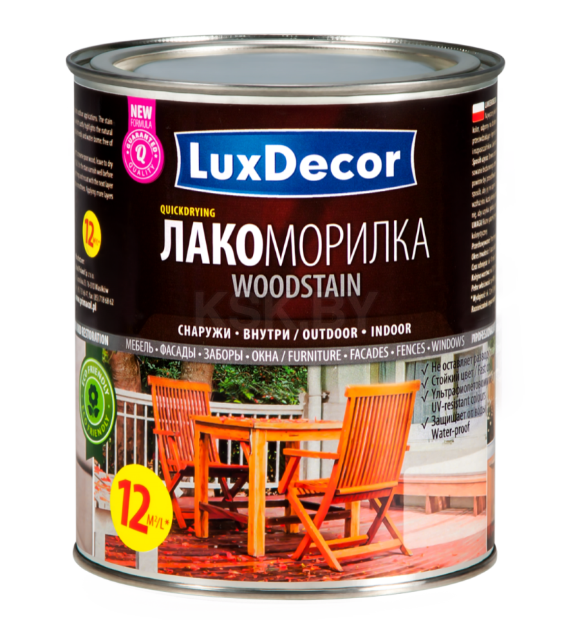 Лакоморилка кедр 0,75л LuxDecor