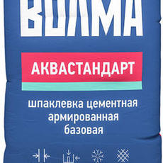 Шпатлевка цементная Волма Аквастандарт 22кг
