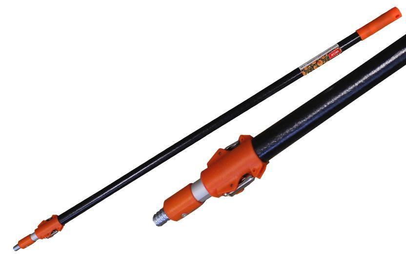 Стержень- удлинитель 1,2-2,4 м, резьба, быстрый фиксатор DECOR 1/12