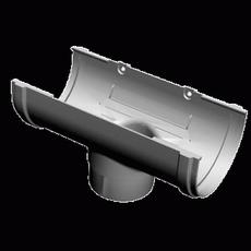 Водосточные системы ТН ПВХ воронка желоба, белый, 20 шт. в кор., арт. 359445