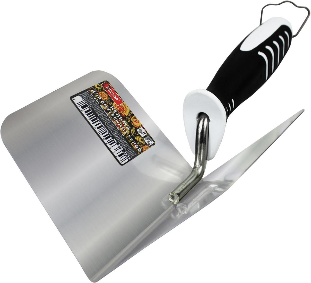 Кельма д/внутр.угл нерж.. DECOR 1/20