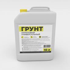 Праймер  Грида акриловый универсальный ЭКО 10кг канистра, мрзст.